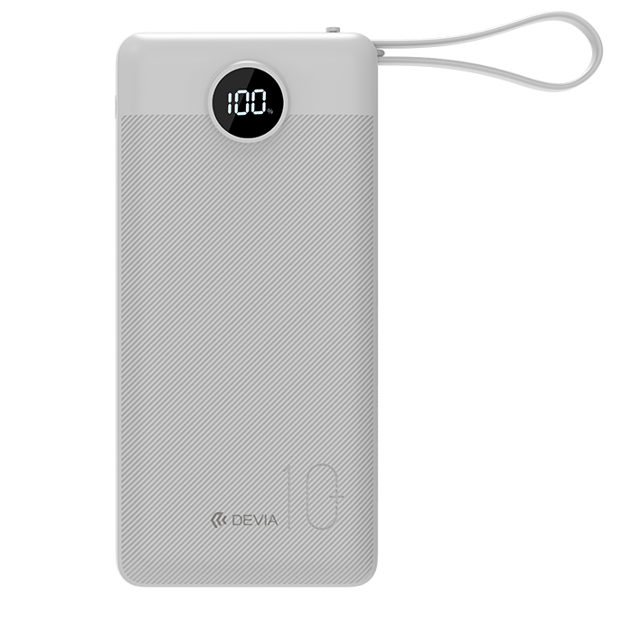 Devia Power Bank 22.5W Built-in 4 Cables 10000mAh Beli